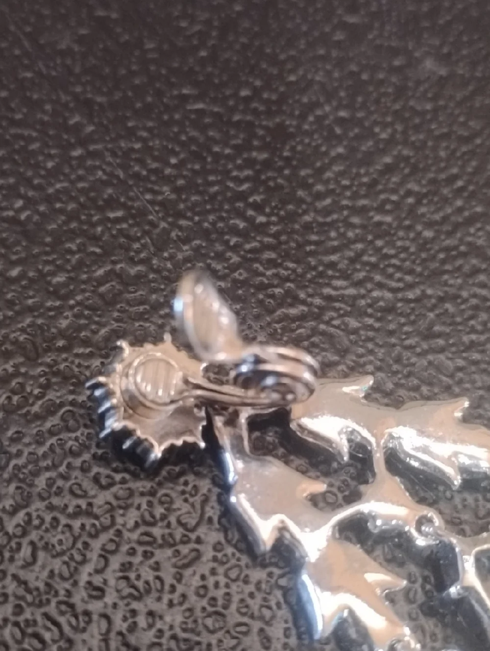 Monet Clip On Earrings - Silver Tone